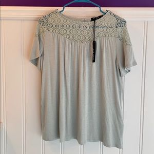 Max Jeans Dusty Aqua oversized top shirt XS